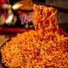 Fideos de Pavo Guoyuan, Fideos instantáneos famosos de Internet, ramen, ramen en bolsa, fideos de salsa frita estilo coreano, comida instantánea, snack de medianoche para dormitorio
