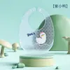 Babero de Silicona para Bebé Comiendo Impermeable para Niños Súper Suave Babero para Saliva de Bebé Niños Alimentación Complemento Alimenticio Arroz