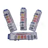 Aquarela Pigmento Semi-seco Profissional 8 Cores Conjunto Caixa de Aquarela Ferramenta Iniciante 8 Cores Pigmento de Aquarela Solúvel em Água