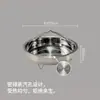 Cesta para Cocinar al Vapor 316 Acero Inoxidable 316L Bandeja para Cocinar al Vapor Compatible con Múltiples Utensilios de Cocina Diseño de Mango Perforado Bordes Redondeados No Cortan las Manos