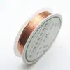 Alambre de Cobre para Joyería DIY 0.2-1.0mm Oro Plata Oro Rosa Alambre de Cobre