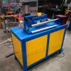 Máquina de Estampado Automática Completa para Tubos Redondos Máquina de Indentación para Tubos Redondos de Bambú de Escritorio Máquina Pequeña Neumática de Moleteado de Patrones en Acero Inoxidable
