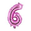 Pequeño Número 16 pulgadas Versión EE. UU. Delgado Decorativo Fiesta de Cumpleaños Comercio Exterior Globo de Papel de Aluminio Globos de Número al por Mayor
