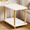 Mesa auxiliar pequeña, mesa de centro pequeña, mini sofá sencillo para el hogar, mueble auxiliar, mesa cuadrada, mesa de esquina, mesita de noche, mesa auxiliar