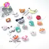 Colgante de Animal de Peluche de Dibujos Animados, Broche Lindo, Colgante para Maleta, Llavero, Accesorios para Ropa, Accesorios para Ropa DIY