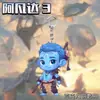 Avatar 3 Fuego y Ceniza Versión Q Merchandising de Película Llavero Acrílico Doble Cara Dibujo Animado Regalo para Estudiante