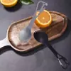 Mesa Multifuncional de Acero Inoxidable para Exteriores Tenedor Cuchara Integrados Vajilla Portátil para Camping Abrebotellas Abrelatas con Hebilla