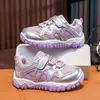 Sapatos Esportivos Infantis Estilo Primavera e Outono Antiderrapantes Resistentes ao Desgaste Versáteis Modernos Sapatos Funcionais para Meninos Pequenos Sapatos para Meninas Pequenas Sapatos Infantis Outono