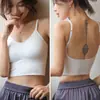Popular na Internet Kaka mesmo Alça de beleza em forma de U nas costas sem costura envolta em fio peito calcinha feminina colete feminino com bojo