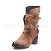 Juti spot 2020 Outono e Inverno novo comércio exterior 35-43 tamanho grande sapatos femininos wish estação independente sapatos femininos de salto grosso