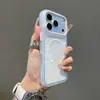 Adecuado para funda de teléfono magnética Apple 18 Pro Max, iPhone 17 nuevo de silicona degradado anticaídas 15 cubierta protectora 14
