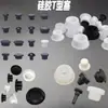 Tapón en forma de T, Resistente a altas temperaturas, Impermeable y a prueba de polvo, Tapón de sellado de silicona, Tapón para agujeros, Anticolisión de silicona, Tapón cilíndrico absorbente de impactos para agujero pasante
