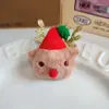Adornos Pequeños de Navidad para Hacer Tú Mismo, Bufandas para Ropa, Accesorios de Dibujos Animados, Muñecos de Peluche Rellenos de Algodón, Broches de Peluche, Colgantes para Llaveros y Decoraciones