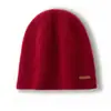 Cashmere 2025 Outono e Inverno Novo Masculino e Feminino Elegante Dupla Face Cor Sólida Espessado Quente Moderno Tricô Casual Pontas
