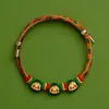 Pulseira de Corda Colorida do Festival do Barco Dragão Corda Vermelha Tecida à Mão Infantil Bebê Pequeno Zongzi Corda de Mão Presente de Lote Festival de Maio