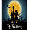 Bandeira de Jardim de Abóbora de Halloween Transfronteiriça com Impressão Dupla Face Decoração de Feriado para Jardim e Pátio Bandeira de Boas-Vindas para Casa