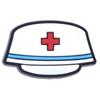 Tema Médico e de Saúde Sapatos Caverna Sapatos Flor Plástico Gotejado PVC Borracha Macia Fivela de Sapato Removível Sapatos de Praia Fivela Decorativa Transfronteiriço