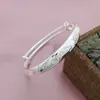 Pulsera Dragón y Fénix plata de ley 999 estilo étnico para mujer doble bu plata pulsera joyería al por mayor Seiko regalo de vacaciones