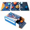 Ocho planetas en el sistema solar rompecabezas cognitivo de correspondencia Universo Planeta modelo de simulación bloques de construcción juguetes educativos de calidad