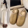 Zapatillas de Media Bota Cerradas de Felpa Estilo Étnico Antideslizantes Suela Gruesa Invierno Botas de Algodón Botas de Nieve para Mujer Zapatillas de Algodón con Felpa Adicional Zapatos de Algodón 2026