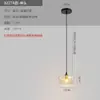 Luminária de Mesa Criativa Nórdica para Quarto Luminária de Cabeceira Designer Celebridade da Internet Ins Pós-Moderna Minimalista Luminária para Sala de Jantar Luminária Pendente de Cabeça Única Luxo Leve