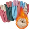 Calcetines de lana de invierno transfronterizos de Amazon, otoño e invierno, gruesos, cálidos, estilo étnico, calcetines de hilo grueso, medias para mujer, comercio exterior