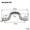 RICHWITS Aço Inoxidável 316 Alça de Puxar em Forma de Arco para Proa de Iate Stern Selim em Forma de U Corcova de Aço Inoxidável