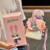 Taza Térmica Disney Nick Judy con Popote Taza de Agua Doble Bebida Niña Aspecto Lindo Especial para la Escuela de Niños