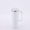 Amazon Taza de Acero Inoxidable 304 con Popote Capacidad Grande Asa 40 oz Primera Generación Taza para Coche Mantiene el Frío Taza para Té de Frutas