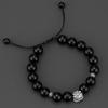 Pulsera de Obsidiana para Mujer Nueva Plata Esterlina China S999 León Despertado Cuerda de Mano Guoxue Joyería de Moda Nacional Regalo para Novia