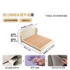 Cama de Couro Especial Tongyu Moderna Simples Nórdica Entrada Luxo Famoso na Internet Quarto de Casal Duplo Cama Pétala ins1,8 m