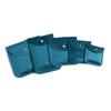 Lisi terciopelo hebilla dorada cuadrado joyería franela bolsa para joyas anillo colgante pulsera bolsa de almacenamiento bolsa para joyas antioxidante