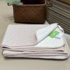 Cubrecama de Algodón Puro Ganso Grande Pieza Única Cuatro Estaciones Niños Tatami Cama Grande Cama Individual Dormitorio Cubrecama de Algodón Puro Doble Cara Cubrecama de Cama Individual