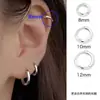 Pendientes Geométricos de Plata Simples al por Mayor Tachuelas para Perforación de Oreja Pendientes de Aro Lisos de Nicho de Alta Gama Accesorios para Mujer