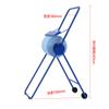 Estante industrial de rollo grande de papel libre de polvo de acero inoxidable para colgar en la pared, soporte de tela no tejida con ruedas, estante de papel de cocina de piso a techo, envío gratis
