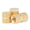 Venta directa del fabricante: Tuercas de Cobre Termofusibles Pre-Embebidas M2-M10, Tuercas de Cobre para Agujero Ciego, Inserciones de Cobre Moldeadas por Inyección, Tuercas de Cobre Moleteadas