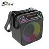 Sing-E Zqs-B109 Mini Portátil de 2 Pulgadas Alto Volumen Altavoz Bluetooth con Correa Altavoz Estéreo Tws
