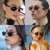 Gafas de Sol Redondas Europeas y Americanas Transfronterizas para Mujer, Estilo Callejero Ins, Nuevas Gafas de Sol Metálicas de Moda 2026, Gafas de Sol a la Moda