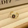 Anel de Pérola Francesa Retro com Zircônia Banhado a Ouro Real para Mulheres Anel Elegante de Nicho de Alta Qualidade Novo Anel 2025