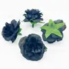 Capullos de Rosa Pequeños Simulados Cabezas de Flores de Tela de Seda Materiales para Manualidades de Guirnaldas Accesorios para el Cabello Accesorios para Arreglos Florales de Pared de Fondo de Boda Suelo