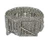 Cinturón de Metal con Pedrería para Mujer de Venta Caliente Transfronterizo Europeo y Americano Cinturón Decorativo con Pedrería Incrustada para Mujer Cinturón Decorativo de Ocho Hileras con Pedrería para Mujer