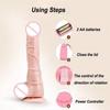 Vibración oscilante pene diversión manual simulación pene copa de succión consolador emperador romano suministros masturbación femenina