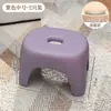 Taburete Pequeño para el Hogar, Taburete Bajo, Banco Pequeño de Plástico, Silla Resistente para Niños, Reposapiés Engrosado, Baño Antideslizante Sala de Estar