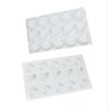 Molde de bolo do amor de 15 peças molde de mousse de chocolate de silicone 3D do Dia dos Namorados em forma de coração