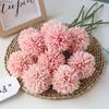 Amazon Flor Artificial Crisântemo Cor Macaron Decoração de Casa Flor Casamento Conjunto de Flor de Plástico Flor de Plástico