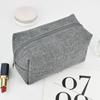 Neceser de Lino Transfronterizo, Bolsa Simple Portátil para Almacenamiento de Cables de Datos de Viaje, Bolso de Mano de Gran Capacidad, Versátil