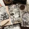 Paquete de Material de Papel Especial Infeel.Me - Serie Crónicas Botánicas - Papel Decorativo Divertido para Diarios de Estudiantes