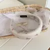 Nueva Diadema Estilo Francés con Acolchado Grueso de Esponja, Pinza para el Cabello de Corona Alta, Moderna y Versátil, Popular entre las Influencers Femeninas, Linda Diadema con Forma de Corazón para Niñas