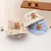 Chapéu de Pescador para Crianças, Chapéu de Sol Fofo de Capivara em Desenho Animado, Novo Estilo Primavera/Verão 2026, Chapéu Bucket para Meninos de 2 a 6 Anos