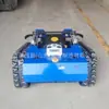Exportar a Sudeste Asiático ZY750 Oruga Gasolina Control Remoto Cortacésped 9 Caballos de Fuerza Oruga Mini Control Remoto Cortacésped